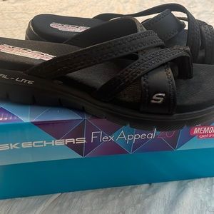 Skechers memory foam gel infused sandals